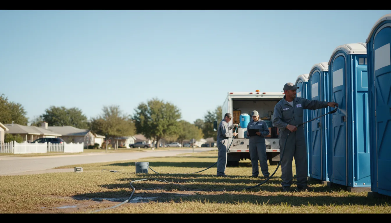 Long-Term Portable Toilet Rental in Amistad, NM near me